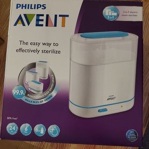 NIB Phillips/Avent 3 in 1 steam sterilizer